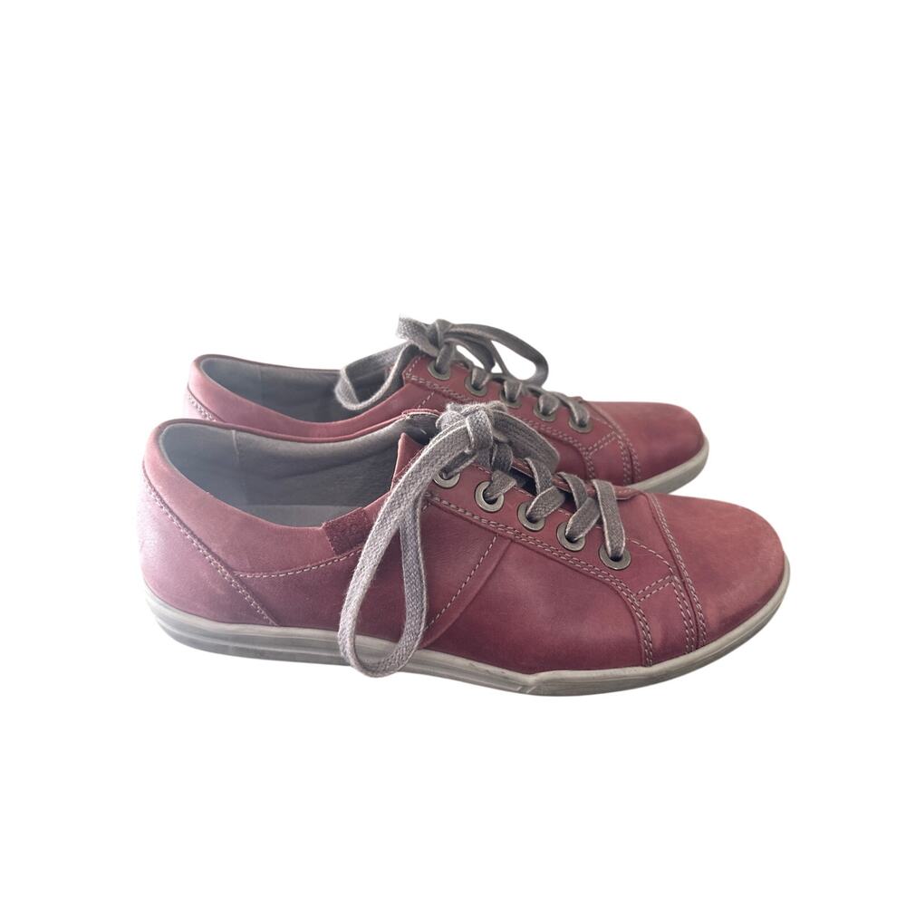 Josef Seibel Dany 59 pink leather sneakers 7.5 L1